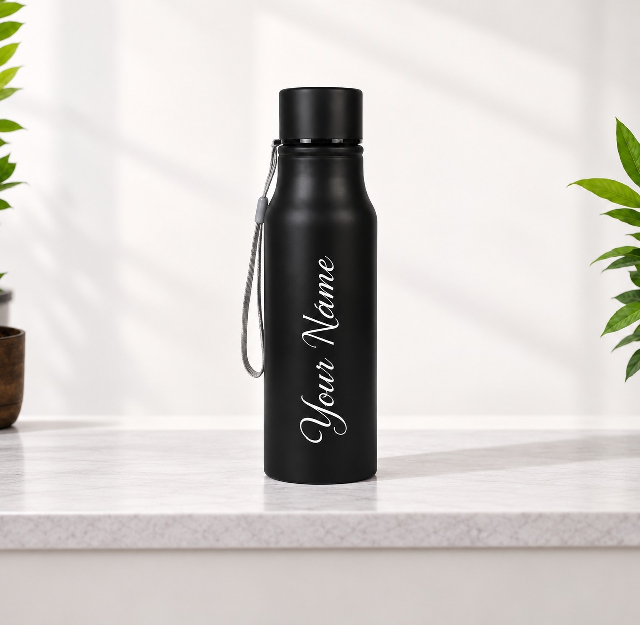 B2 Black Stainless Steel Bottle